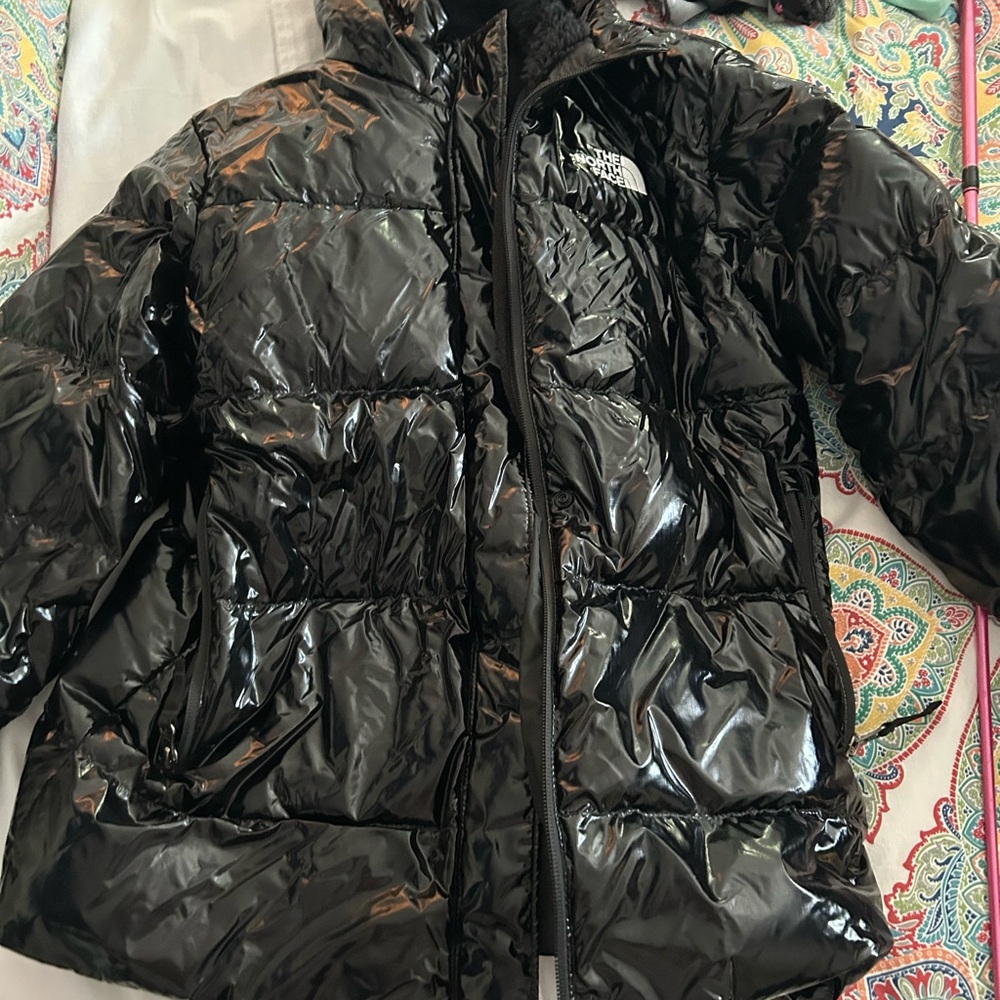The North Face Shiny Black Jacket